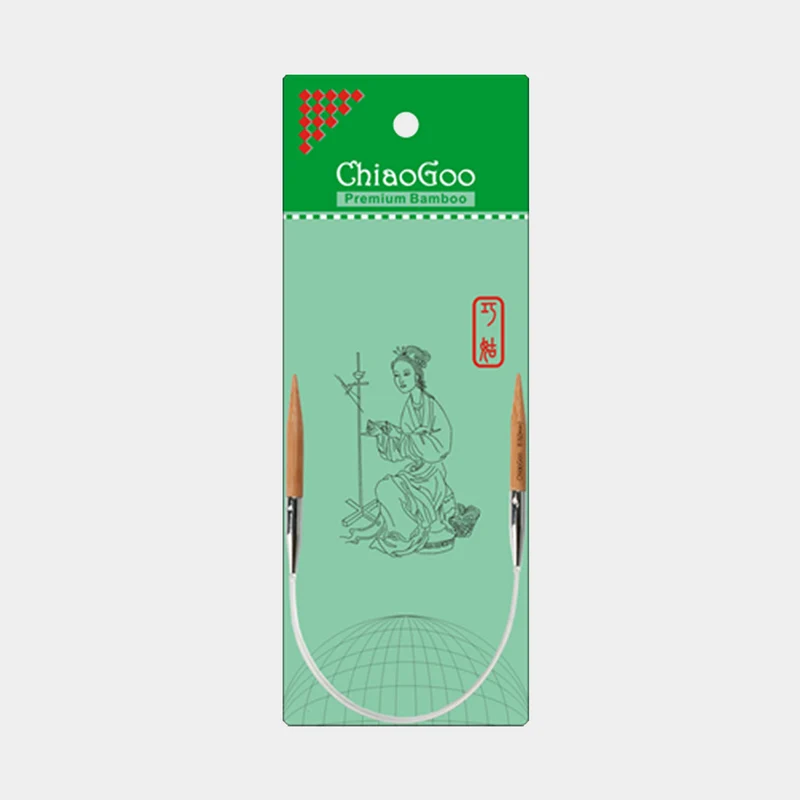 Mini-Circulaires ChiaoGoo Bambou Fixes 23 cm