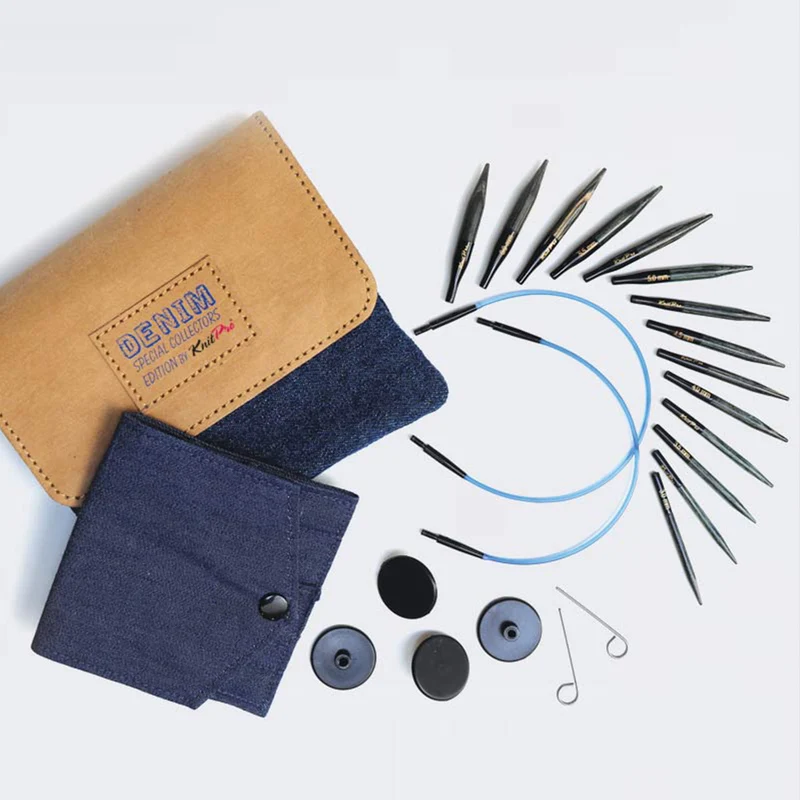 Kit Mini-Circulaires Special Denim Indigo - KnitPro