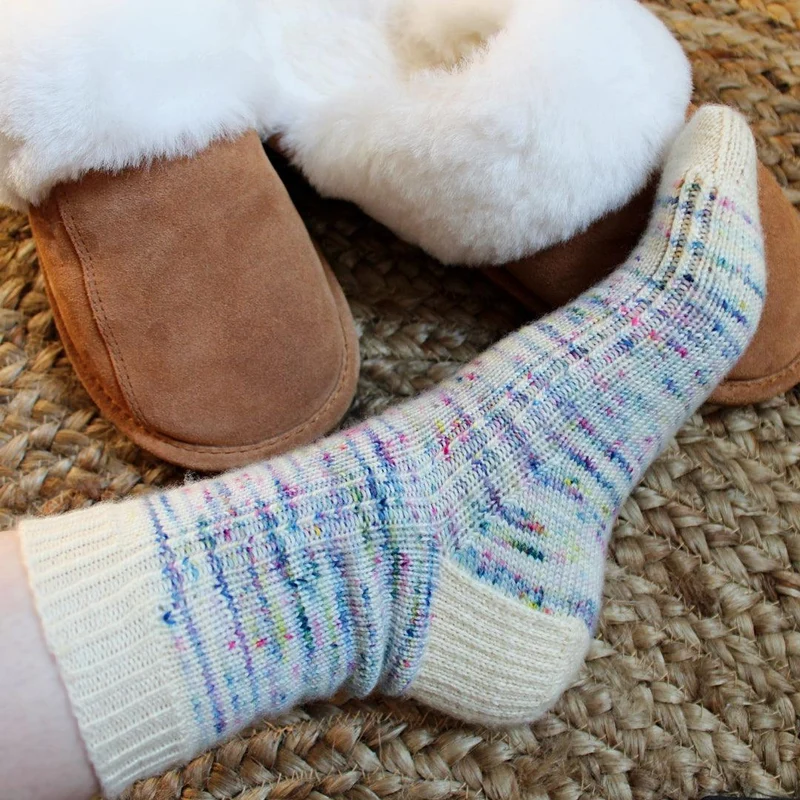 Twist of Fade Socks - KNITTING KIT