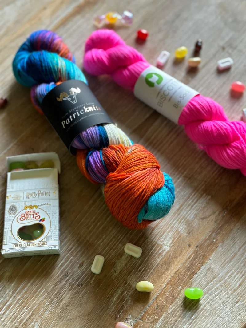 Candy Crushed Socks - KNITTING KIT