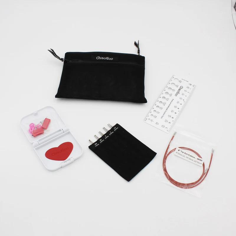 Kit Twist Mini 4" (10 cm) ou 5" (13 cm) - ChiaoGoo