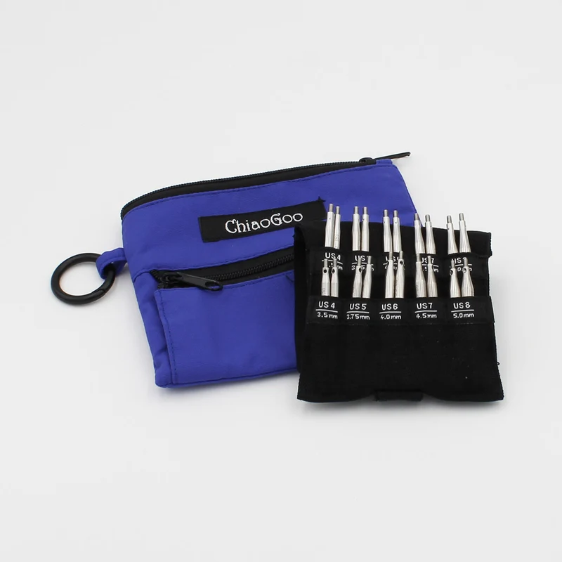Kit Shorties Bleu 2" et 3" (3.5 à 5 mm) - ChiaoGoo