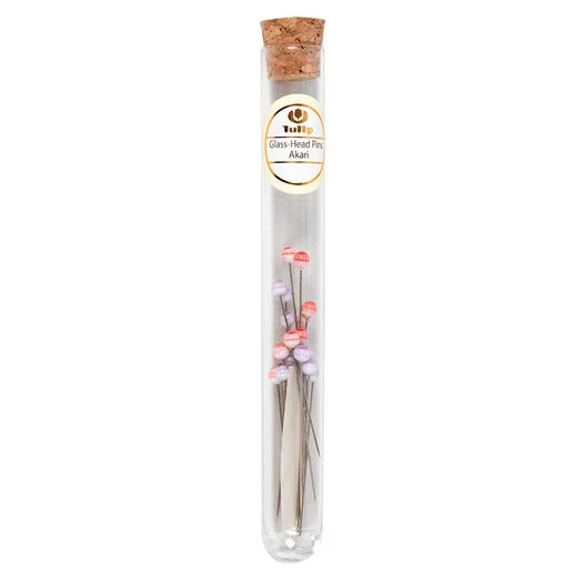 tulip épingles à tête de verre