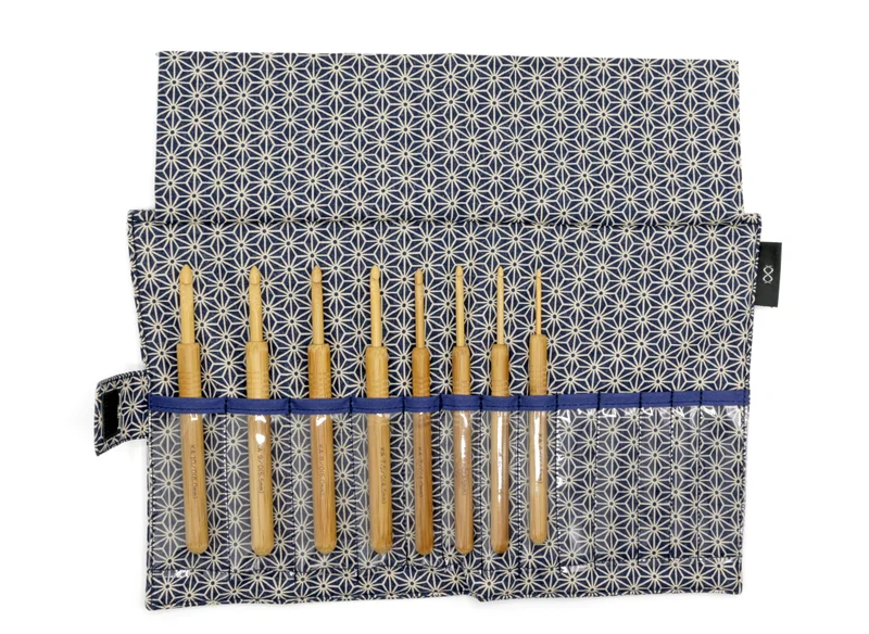 ka seeknit Set de crochets KOSHITSU avec embouts en bambou