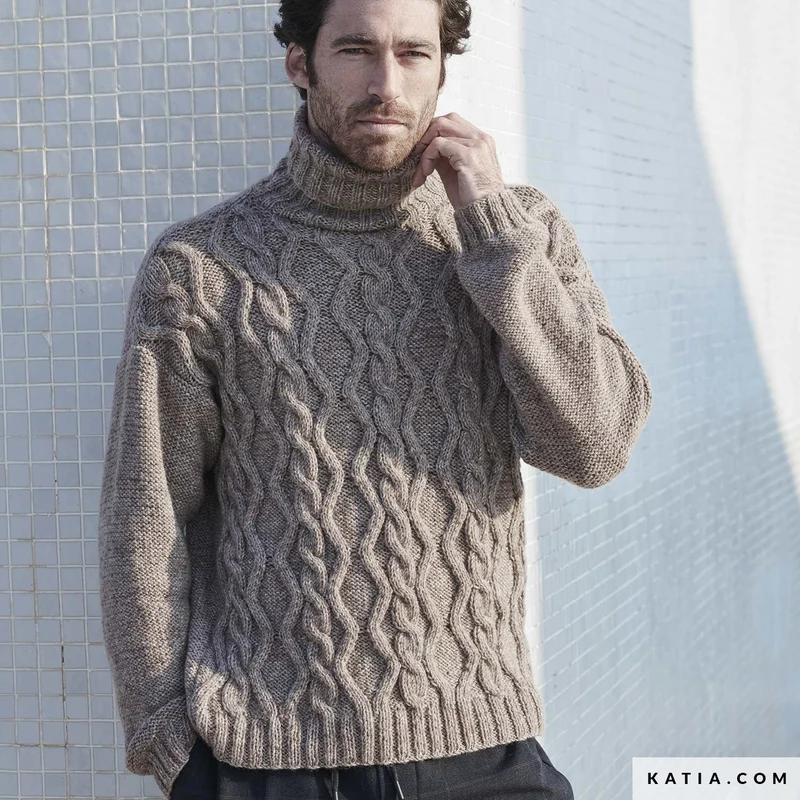 katia cotton-merino tweed