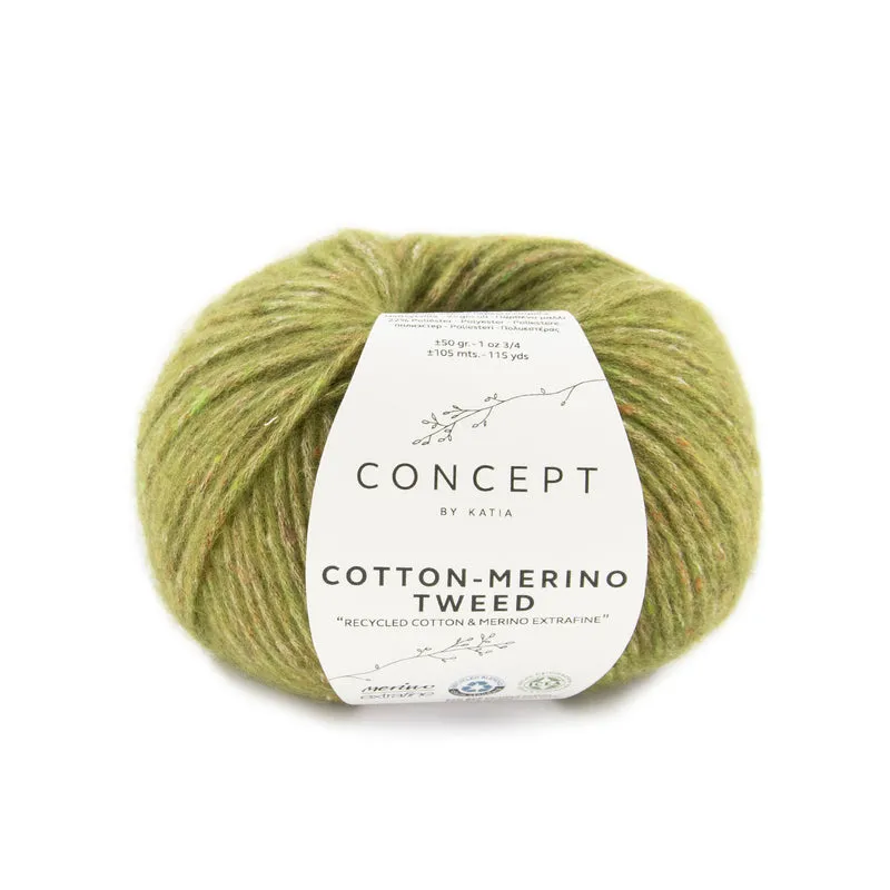 katia cotton-merino tweed