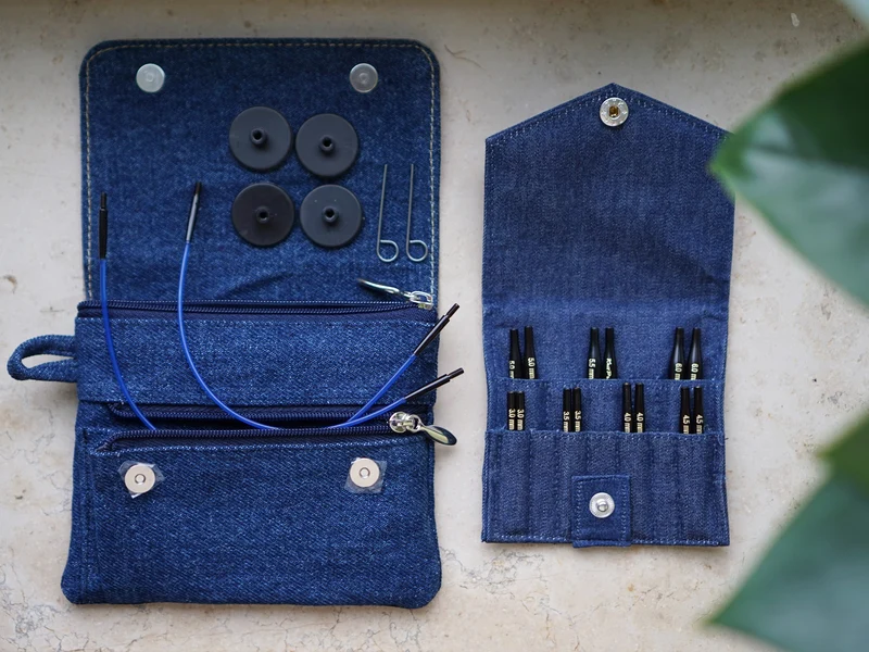 knit pro denim (indigo) ultra court