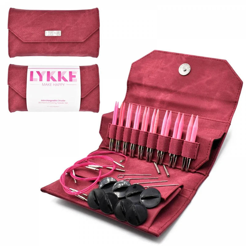 lykke ensemble 9 cm (3,5") blush, magenta, cramoisi