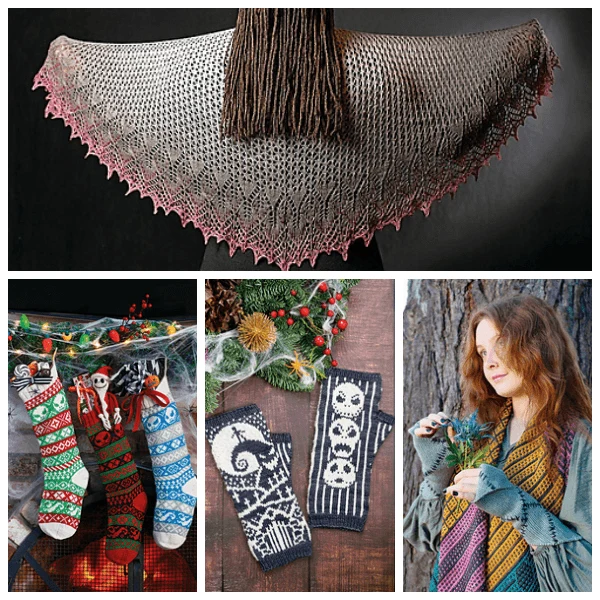 The Disney Tim Burton's Nightmare Before Christmas - KNITTING BOOK
