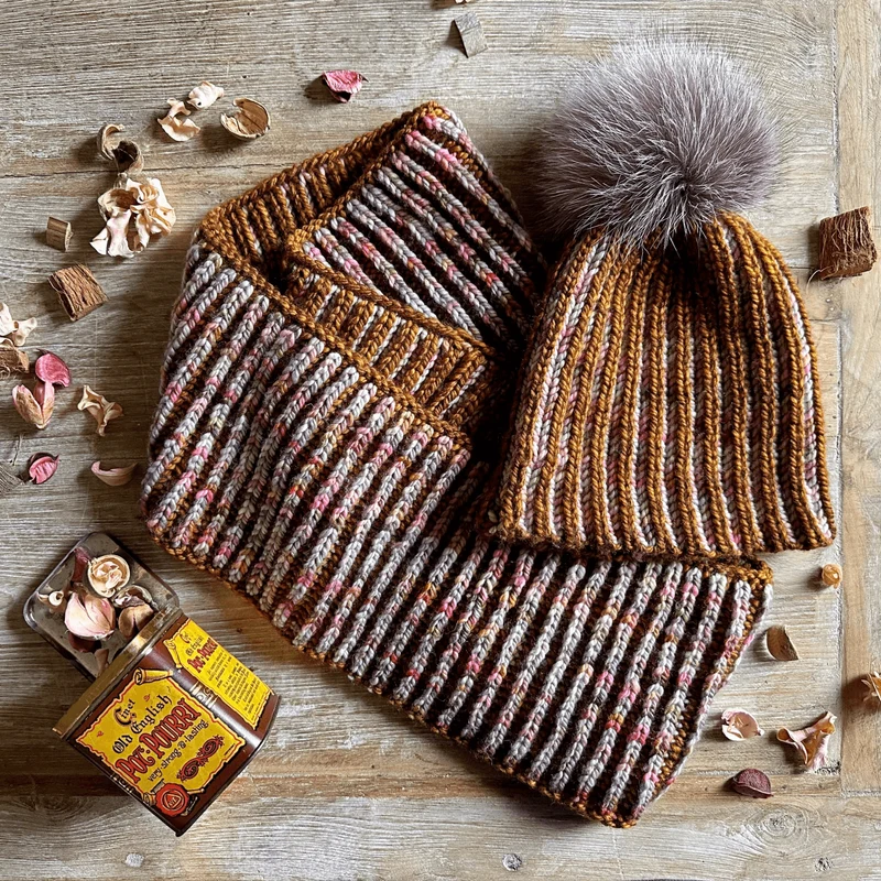 THE BRIOCHE KIT - KNITTING KIT