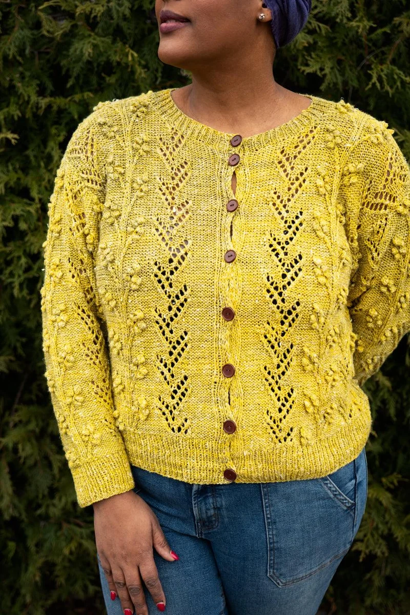 Nektaria cardigan - KNITTING KIT