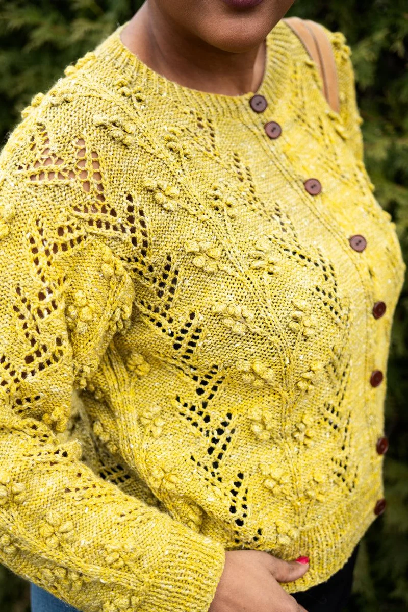 Nektaria cardigan - KNITTING KIT