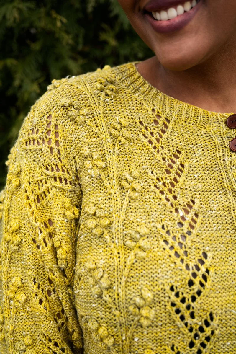 Nektaria cardigan - KNITTING KIT