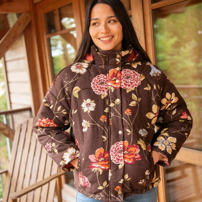 PATRON DE COUTURE PDF | Manteau matelassé Coline | Maéli Paris | FRANÇAIS SEULEMENT