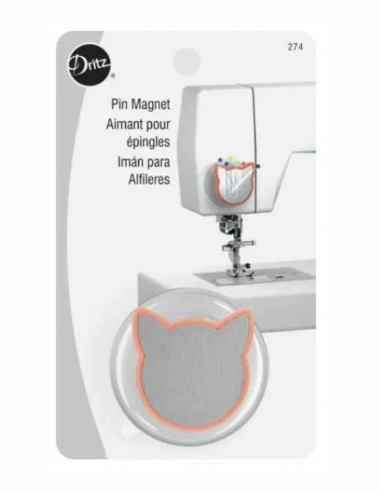 DRITZ – Aimant à épingles pour machine à coudre avec ventouse