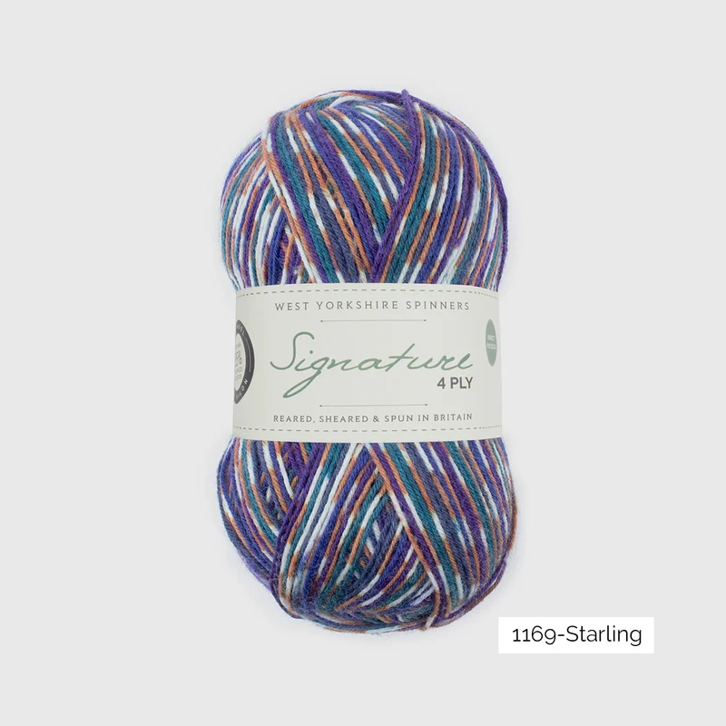Signature 4-ply Country Birds ou Butterflies - West Yorkshire Spinners