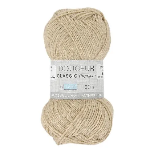 Fil à tricoter Douceur Classic Premium