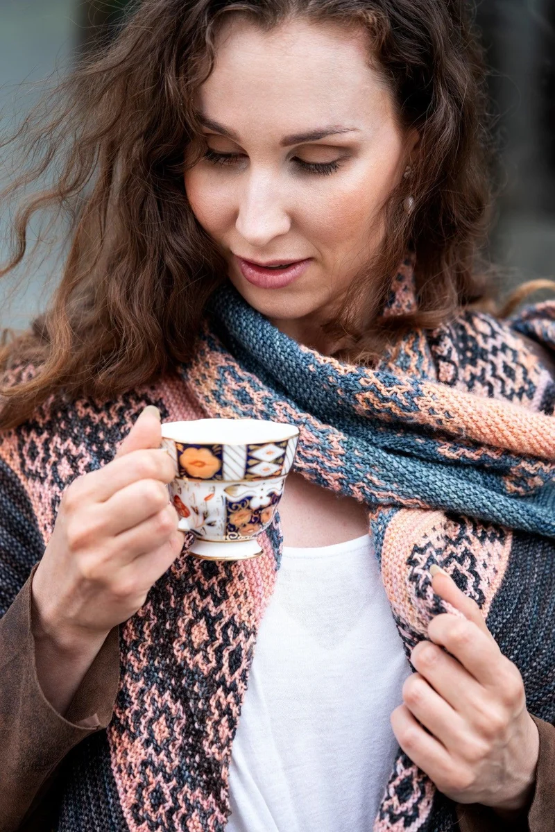 Sedona Sunrise Wrap | Knitting Kit