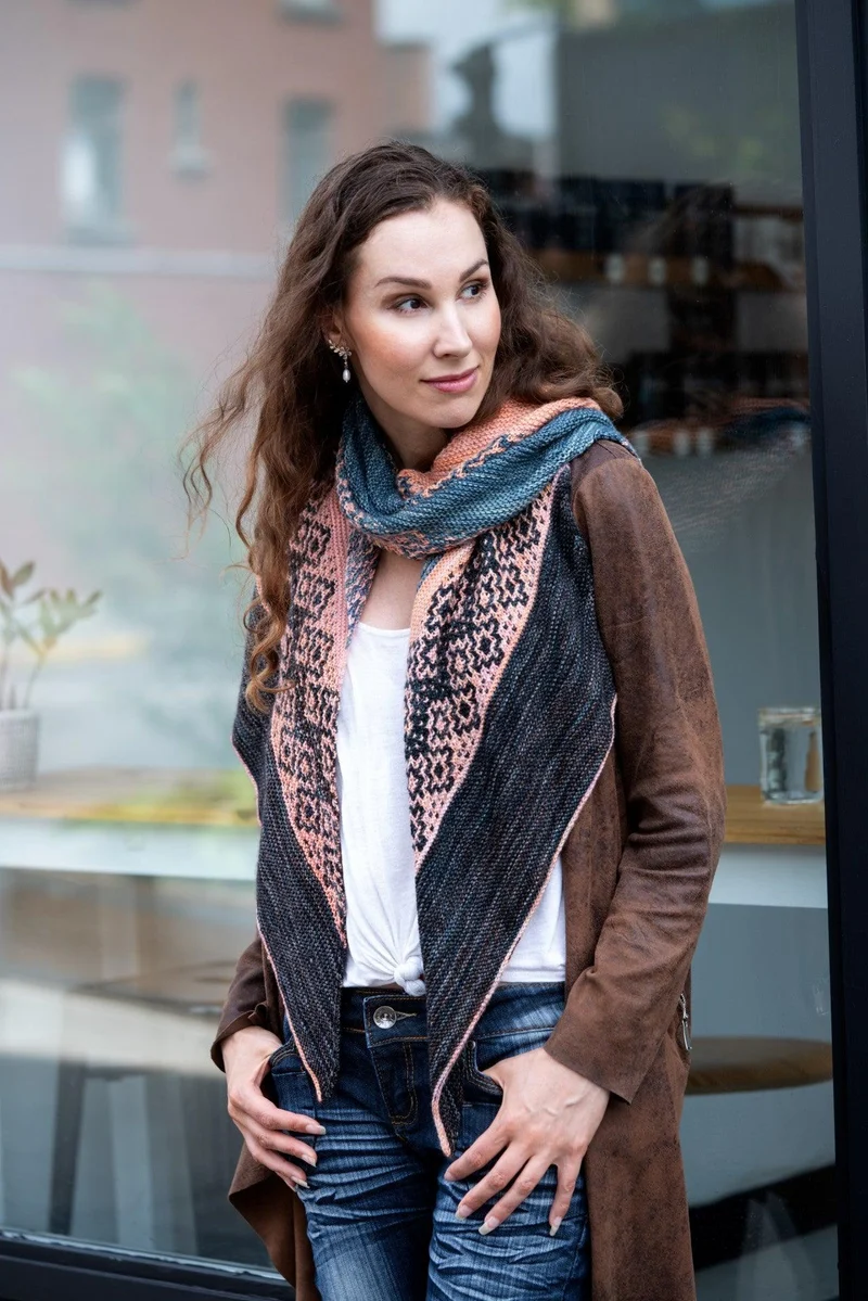 Sedona Sunrise Wrap | Knitting Kit