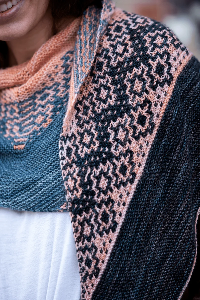 Sedona Sunrise Wrap | Knitting Kit