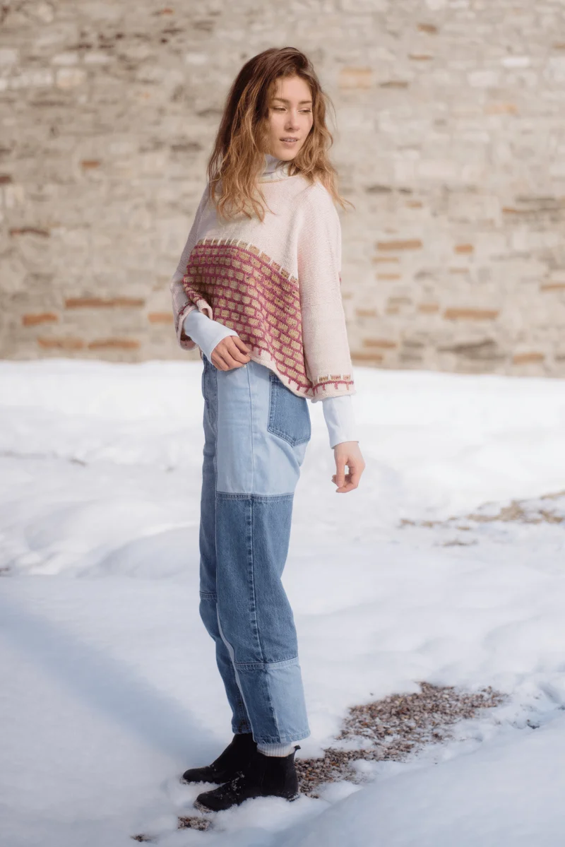 Brick Pullover - Knitting Pattern