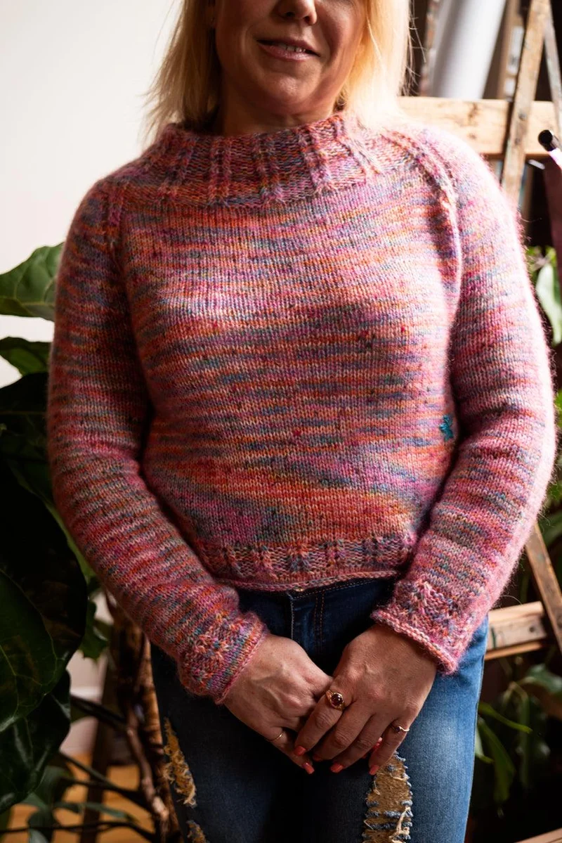 Spring Daisies KNITTING KIT