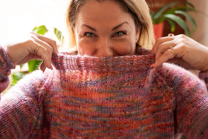 Spring Daisies KNITTING KIT