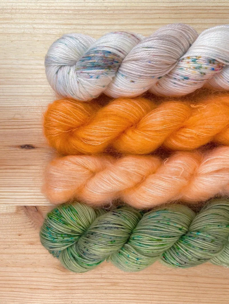 Life In Full Bloom Knitting kit