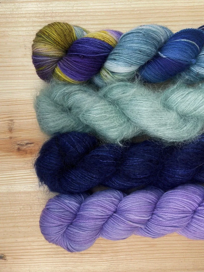 Life In Full Bloom Knitting kit