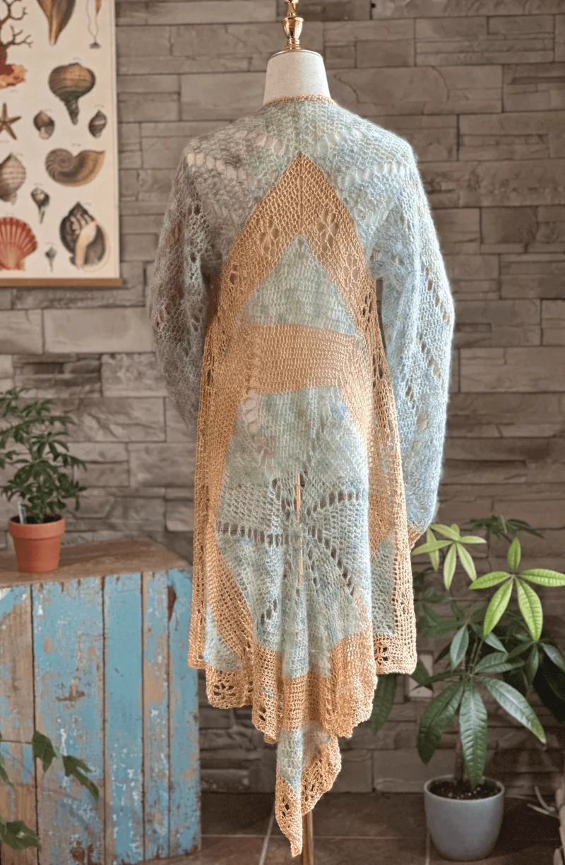 Candy Floss Cape - Crochet Pattern by Joanne Fowler