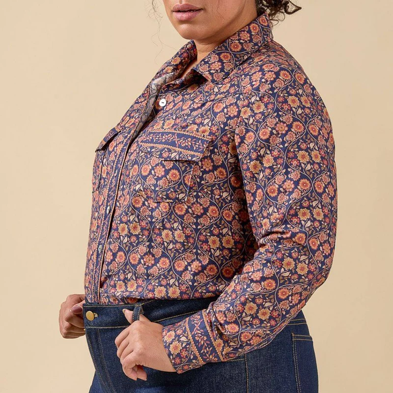 PATRON DE COUTURE PDF | Chemise Western Cornelius | Closet Core | BILINGUE (FR / EN) | UNISEXE