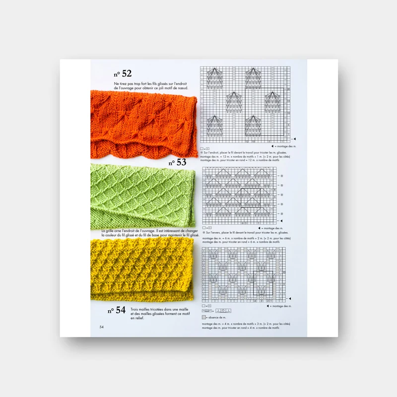 55 motifs originaux au tricot - Kotomi Hayashi