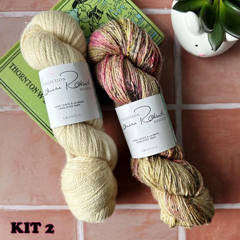 Striped Onesie - KNITTING KIT