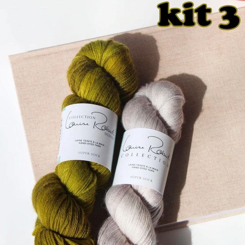 Camellia in a Teacup Knitting Kit - NEW SUPER-SOCK VERSION
