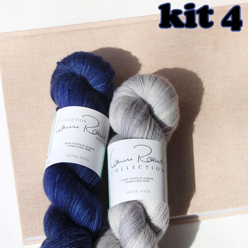 Camellia in a Teacup Knitting Kit - NEW SUPER-SOCK VERSION