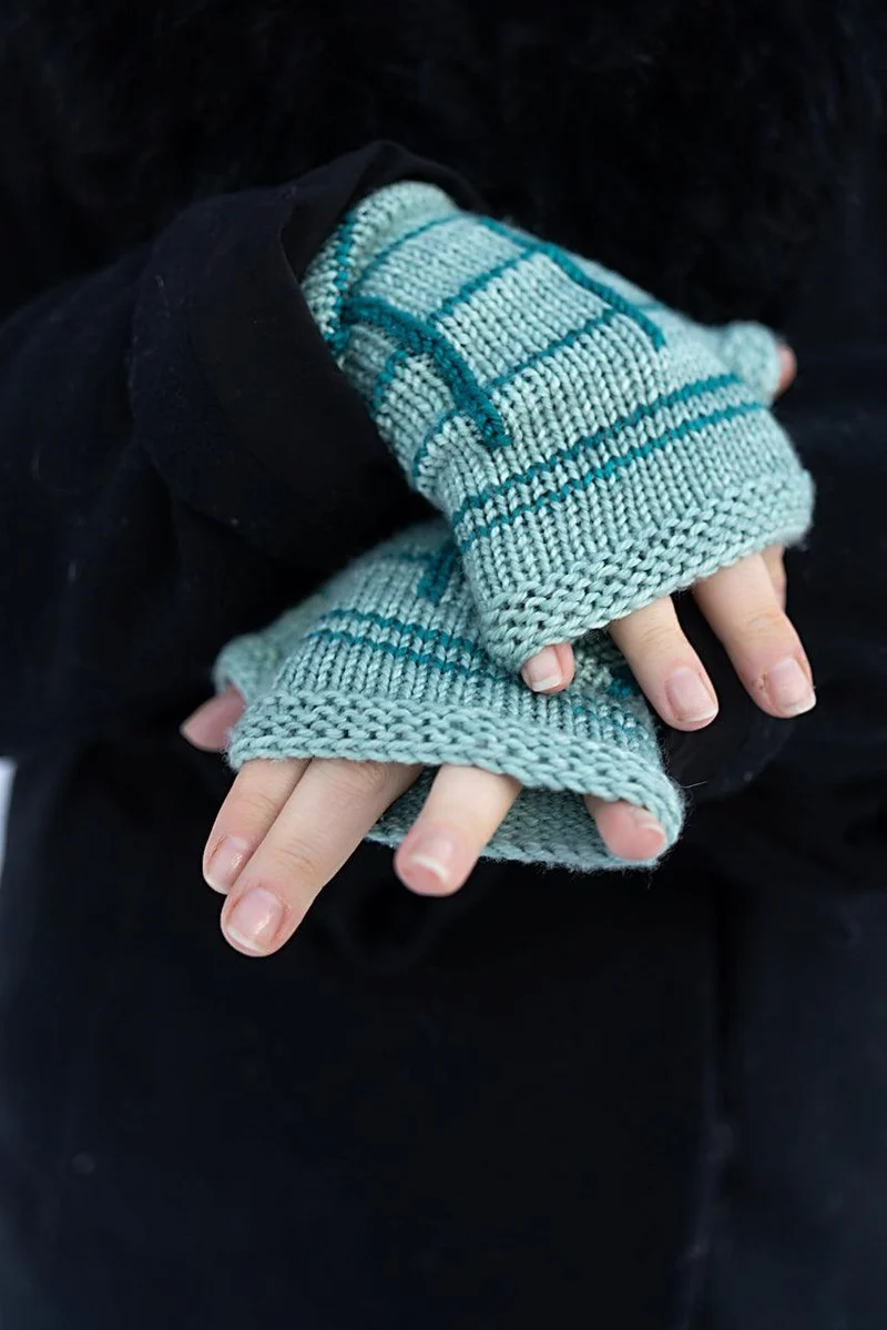 Octothorpe Mittens - KNITTING KIT