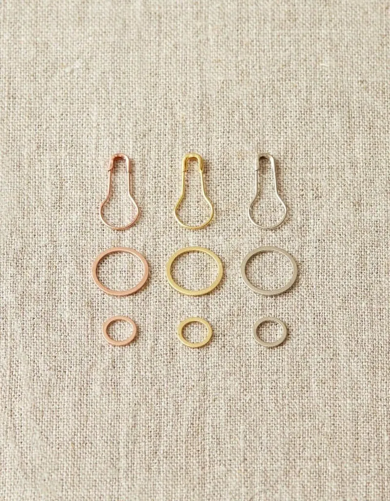 Precious Metal Stitch Marker - Cocoknits box of 54