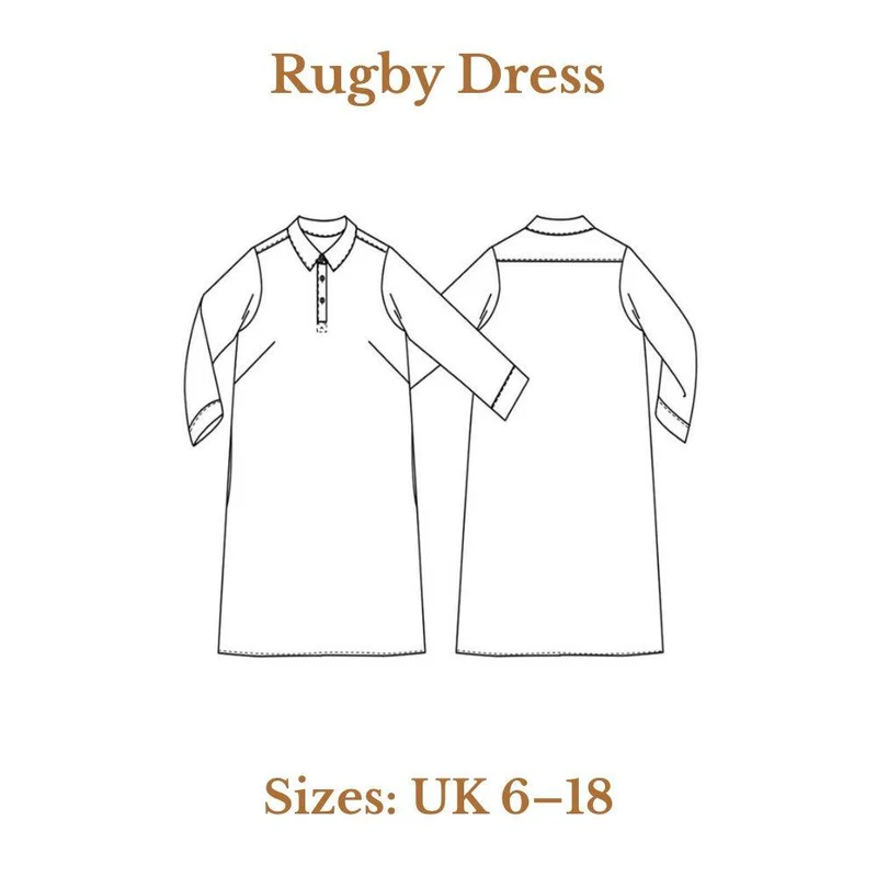 PATRON DE COUTURE PDF | Robe Rugby | Merchant & Mills | UK 6–18