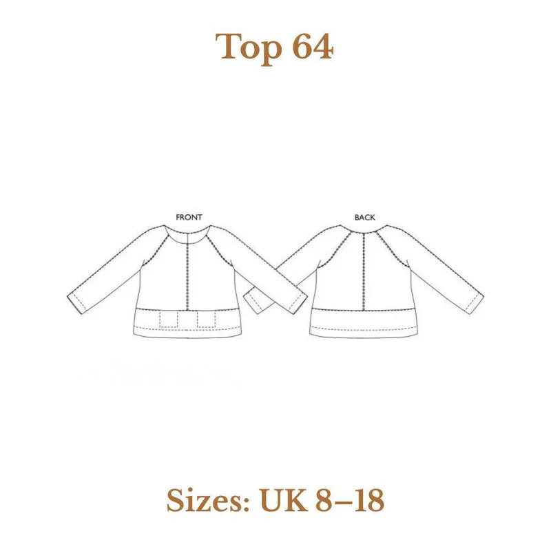 PATRON DE COUTURE PDF | Haut 64 | Merchant & Mills | UK 8–18