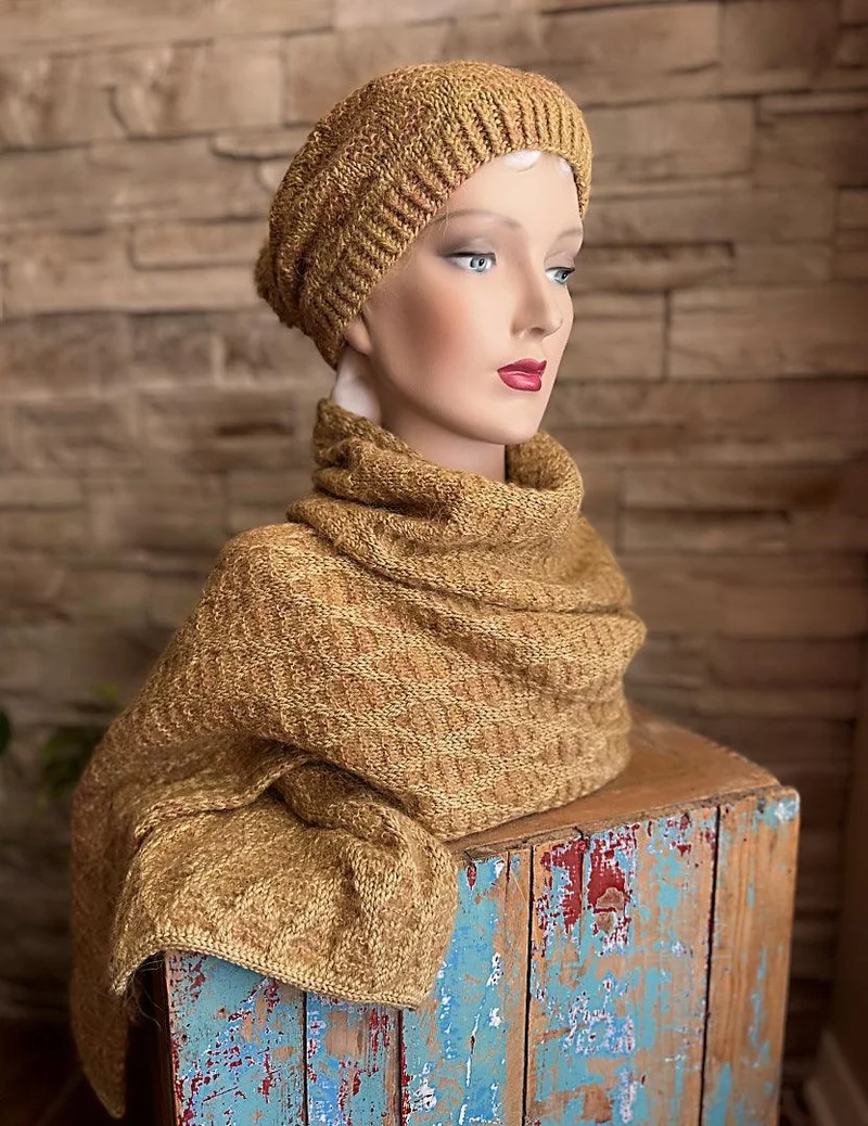 Verea hat & scarf KNITTING PATTERN