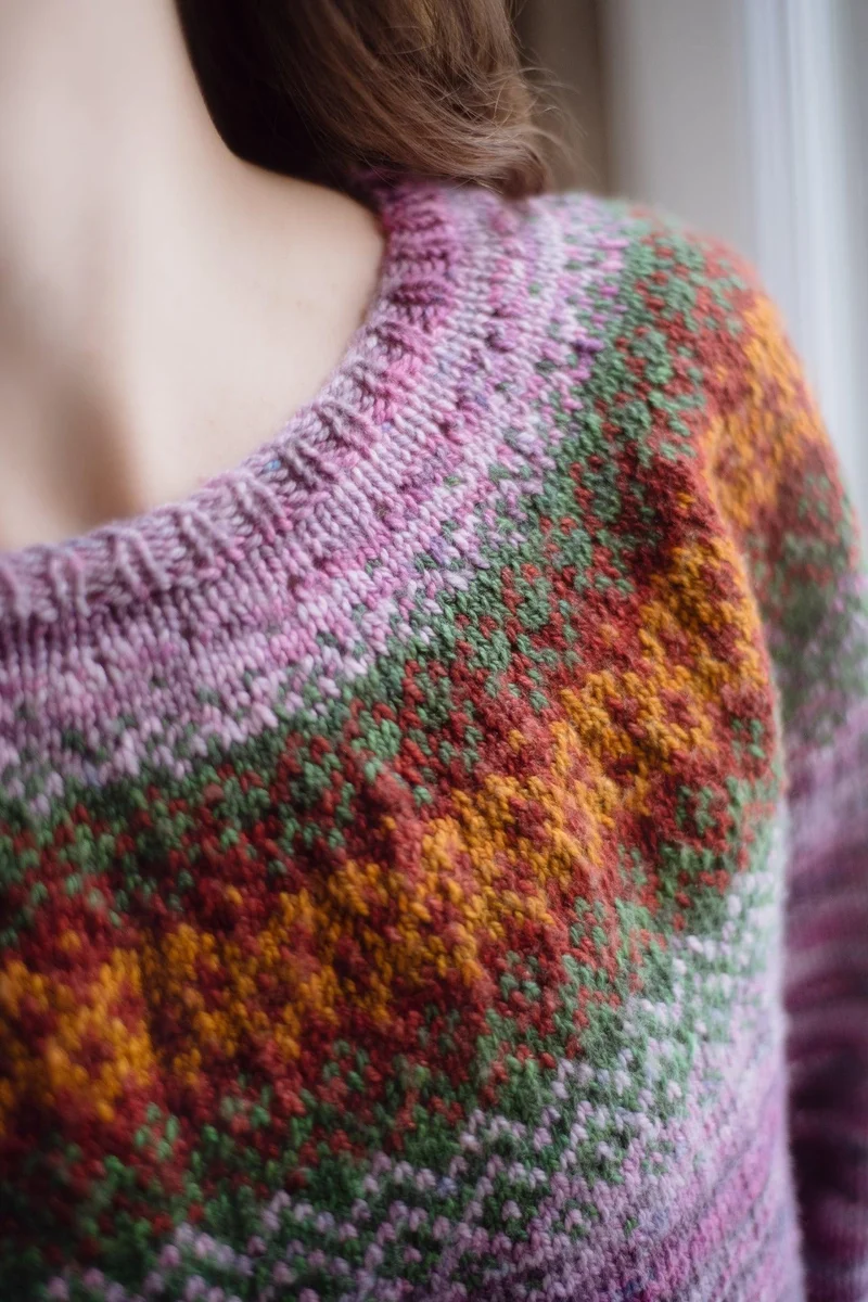 Impressionist Pullover Knitting Kit