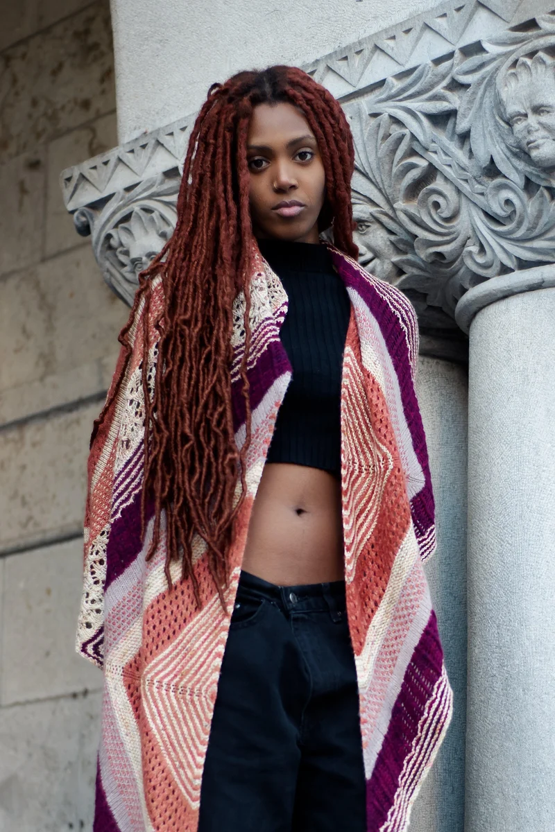 Les Ailes d'un ange shawl - KNITTING PATTERN