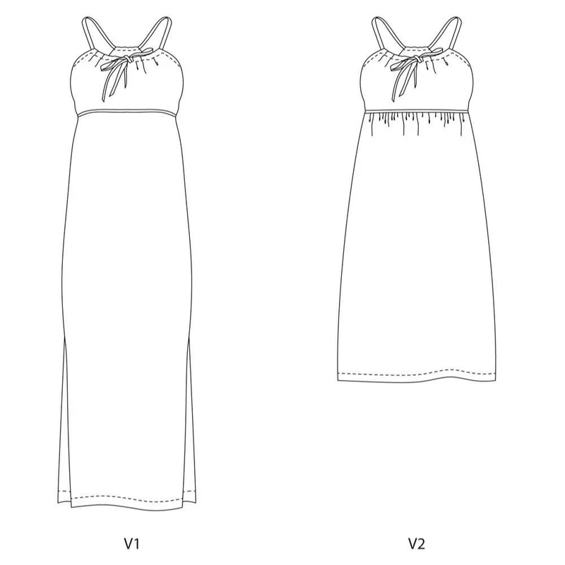 PATRON DE COUTURE PDF | Robe Paloma | Ready to Sew | TRILINGUE (FR / EN / ES)
