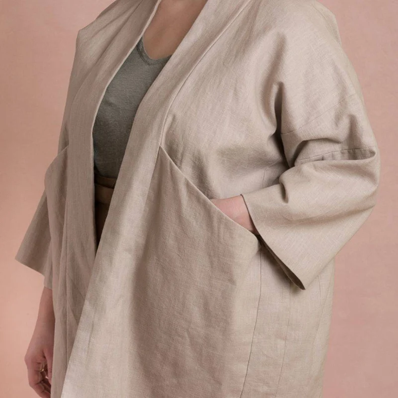 PATRON DE COUTURE PDF | Veste Pekka | Ready to Sew | TRILINGUE (FR / EN / ES)