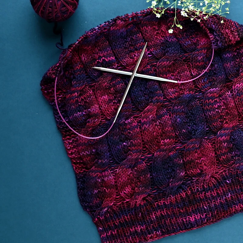 knit pro nova métal circulaire 25-80