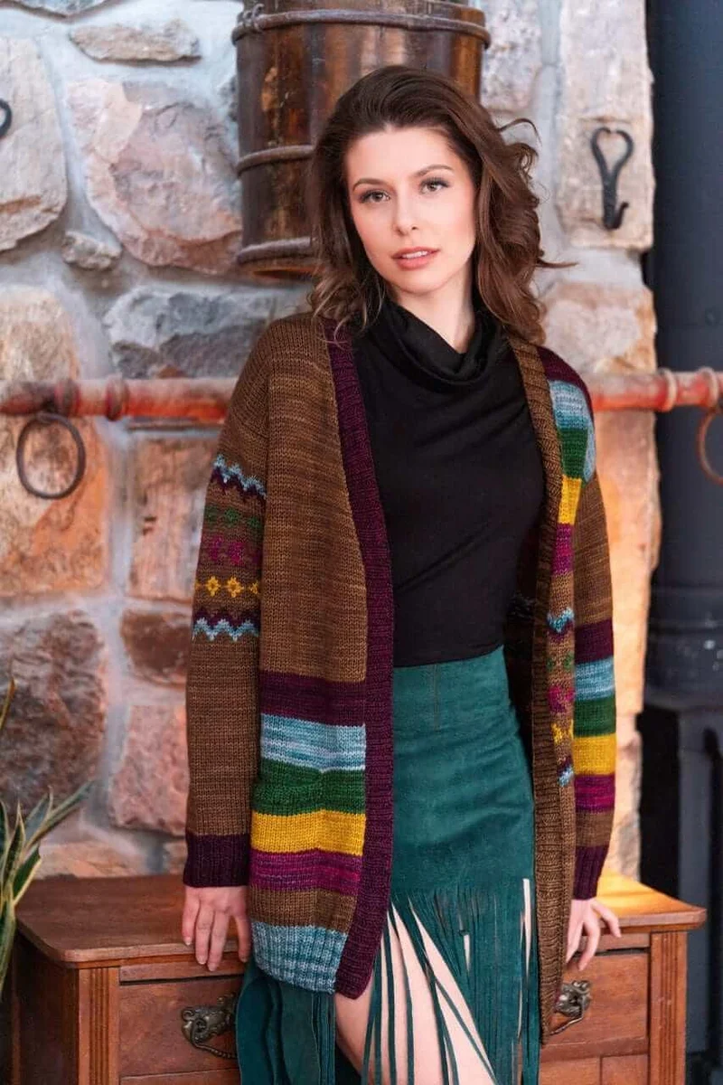 Danae Cardigan - Knitting Pattern