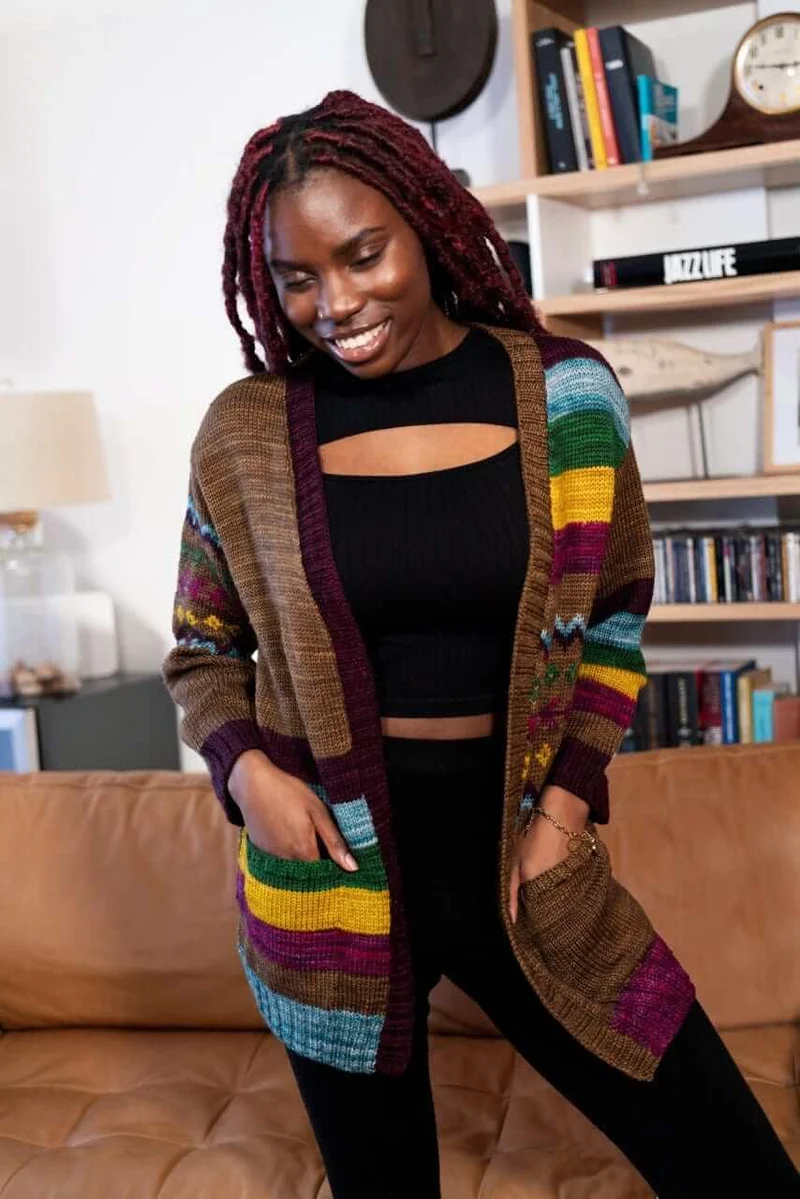 Danae Cardigan - Knitting Pattern