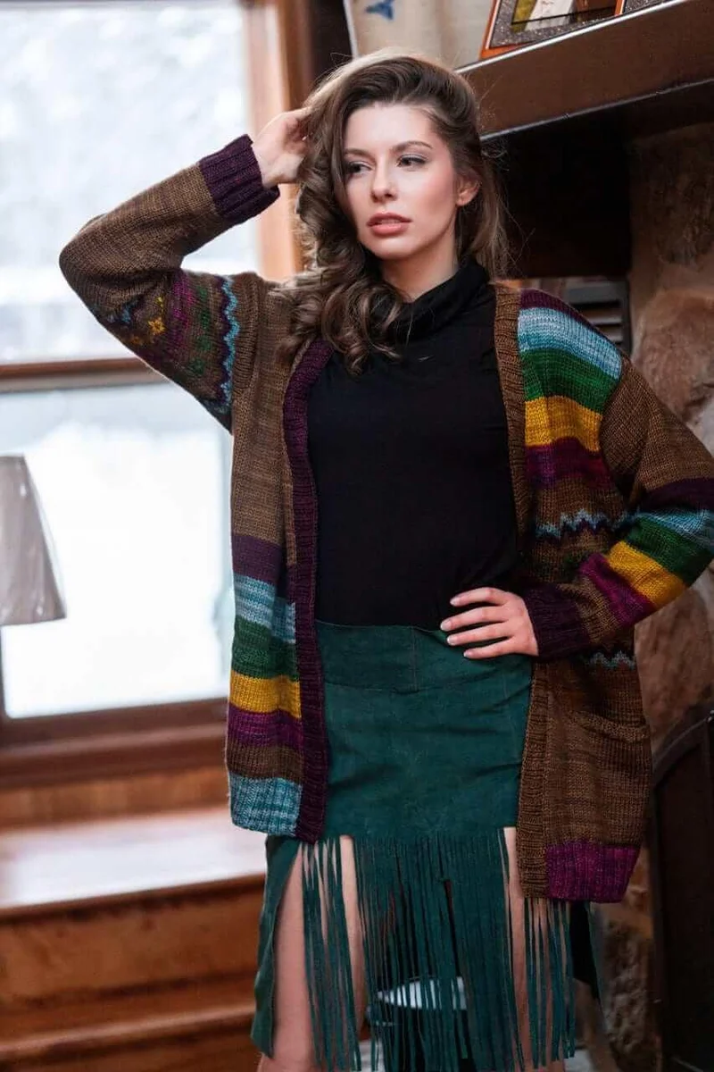 Danae Cardigan - Knitting Pattern