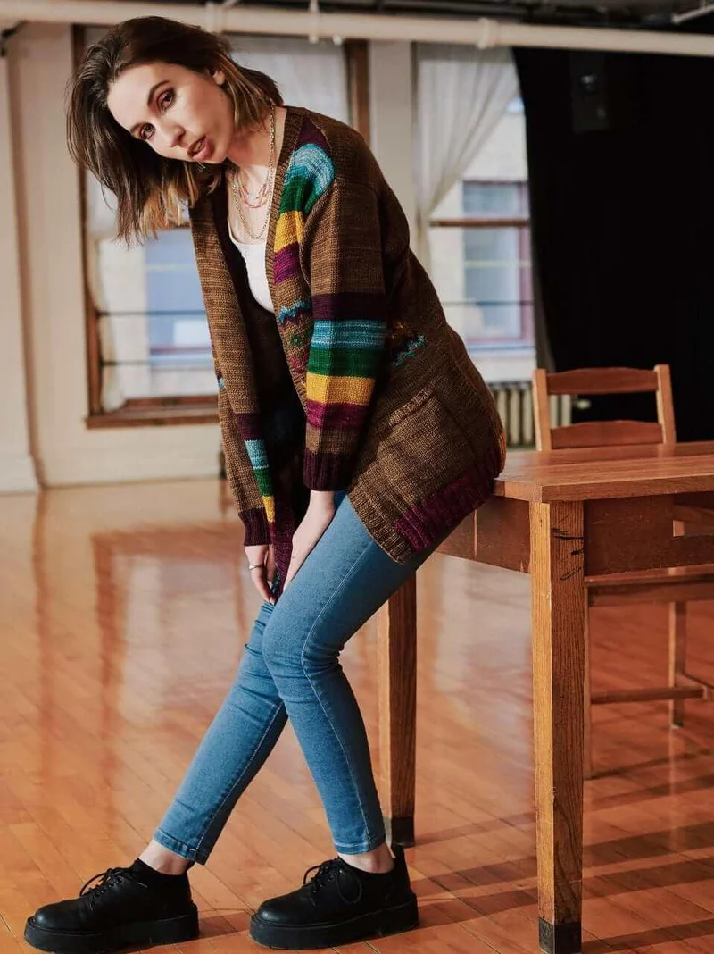Danae Cardigan - Knitting Pattern