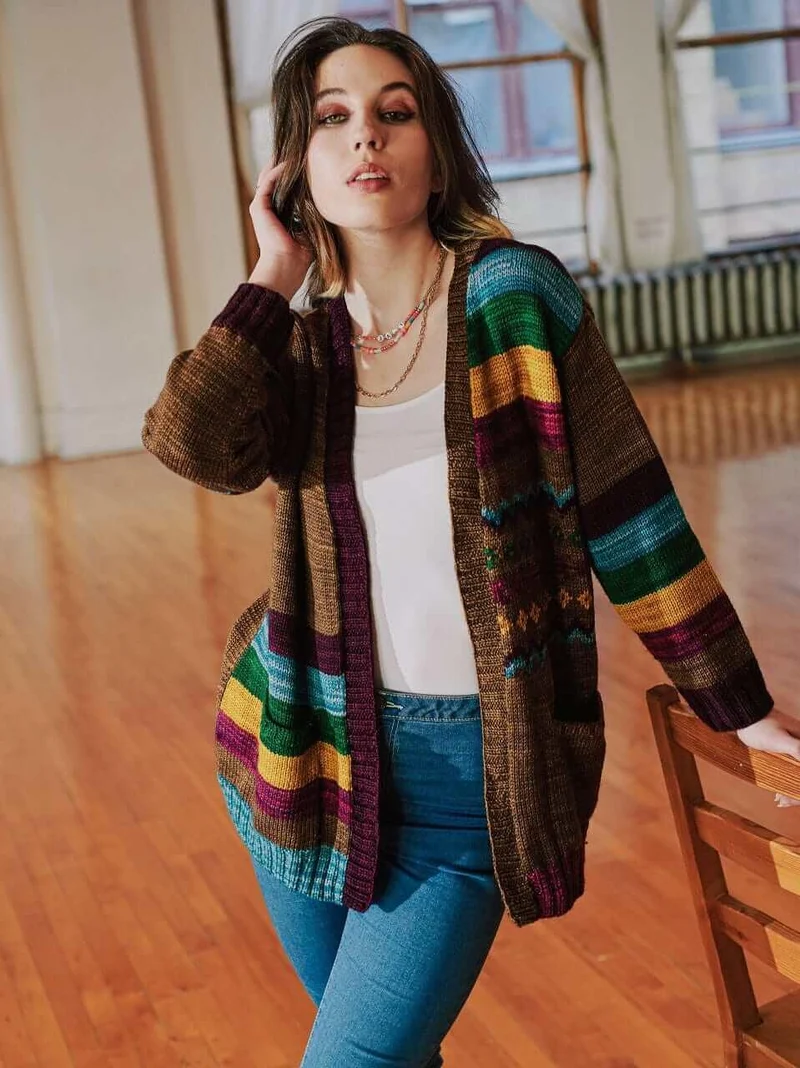Danae Cardigan - Knitting Pattern